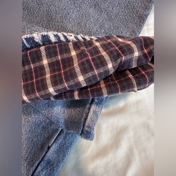 Vintage LL Bean Fleece Lined Size 34 x 33 Double L Jeans Classic Fit Pants. - Picture 9 of 15